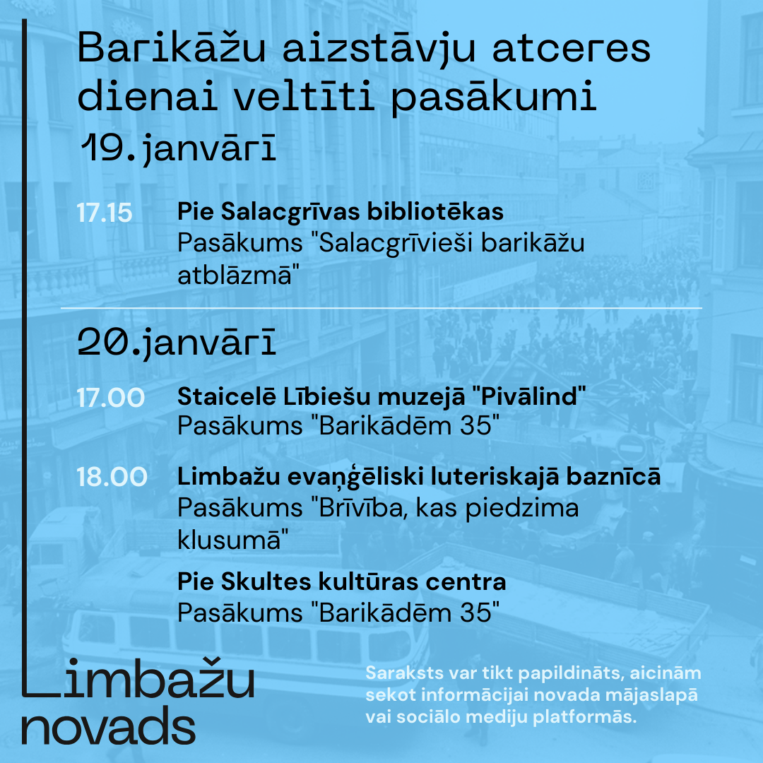 Barikādēm 35 limbažu novads