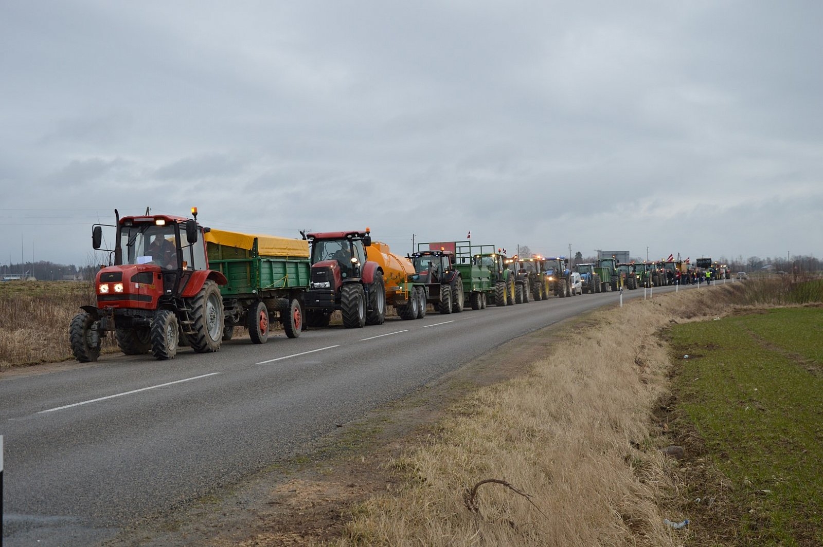 Lauksaimnieku un uzņēmēju 5.marta protesta akcija pret ATR
